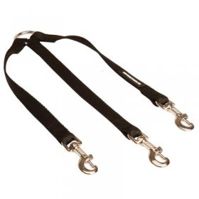 Triple Nylon Belgian Malinois Leash Coupler for Walking 3 Dogs at a Time