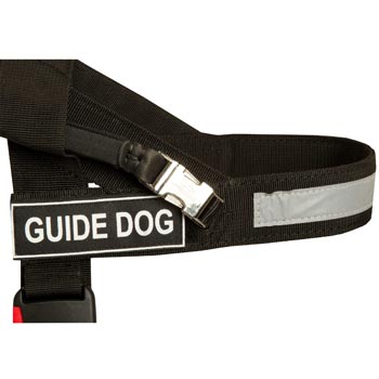 Belgian Malinois Nylon Assistance Harness with Patches