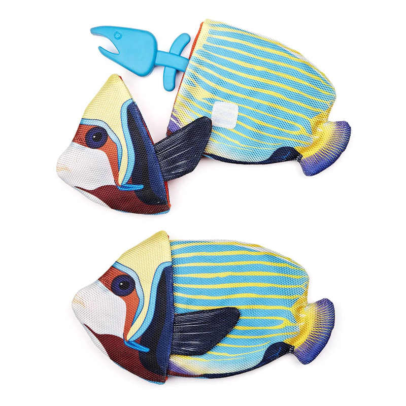 8" Tropical Crinkle/Bone Triggerfish - Click Image to Close