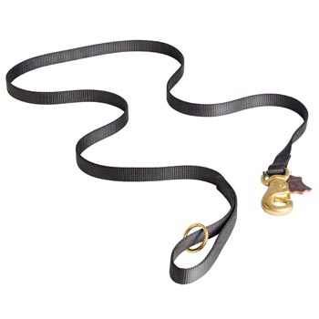 All Weather Nylon Leash for Belgian Malinois Tracking and Training
